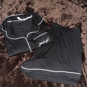 Short sleeve pajama set